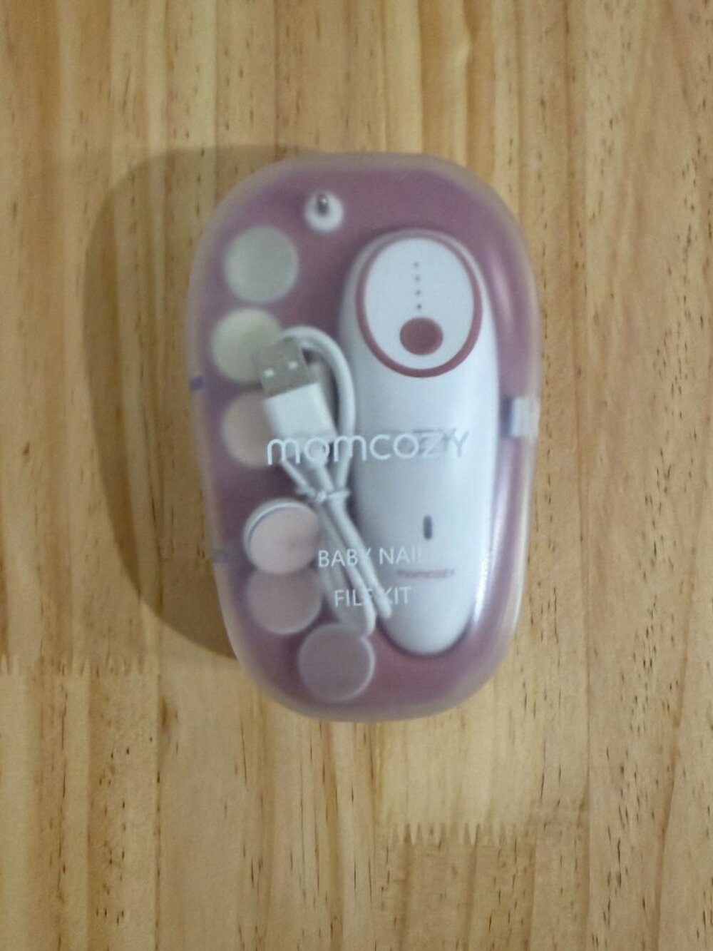 Momcozy Baby Nail File Electric, Gentle Baby Nail Trimmer Electric, Baby Nail Cl - Picture 2 of 2